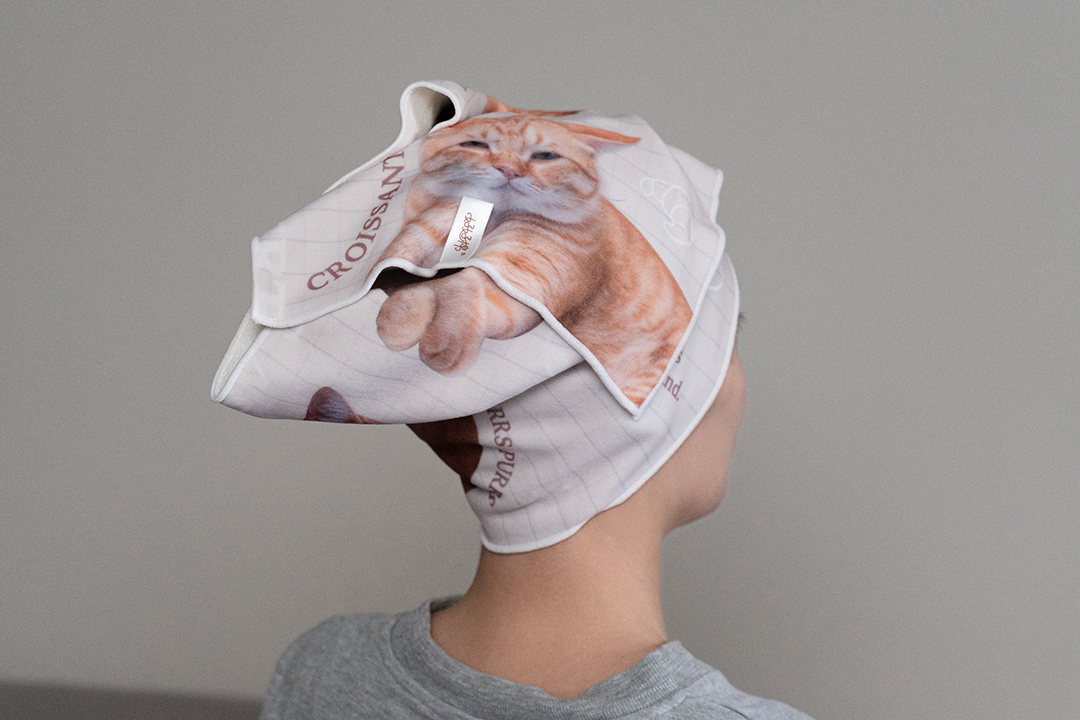 薯餅薯泥是橘貓聯名款擦髮巾