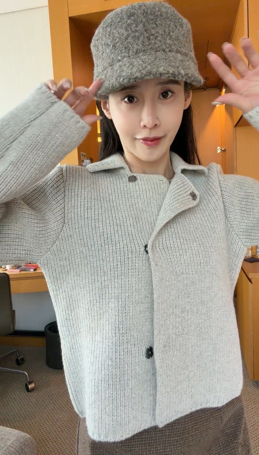｜韓國｜內排扣針織外套*少量現貨*
