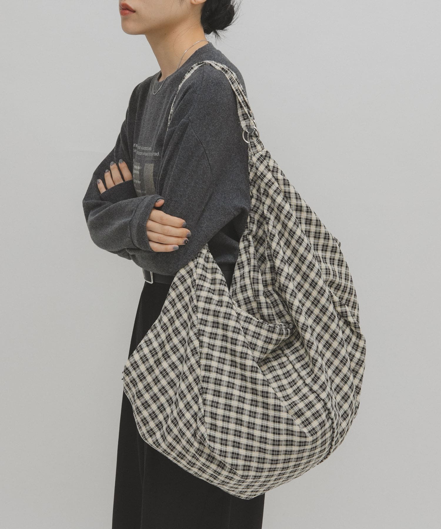 先行特價預購┃日本 KBF 2way 大容量 格子包