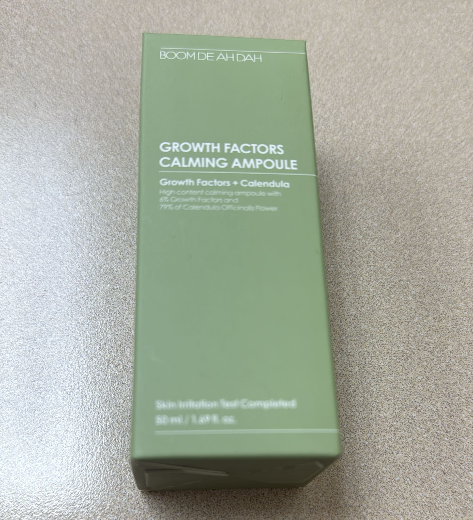 (5420)【現貨】BoomDe AhDah Growth Factors Calming Ampoule 50ml