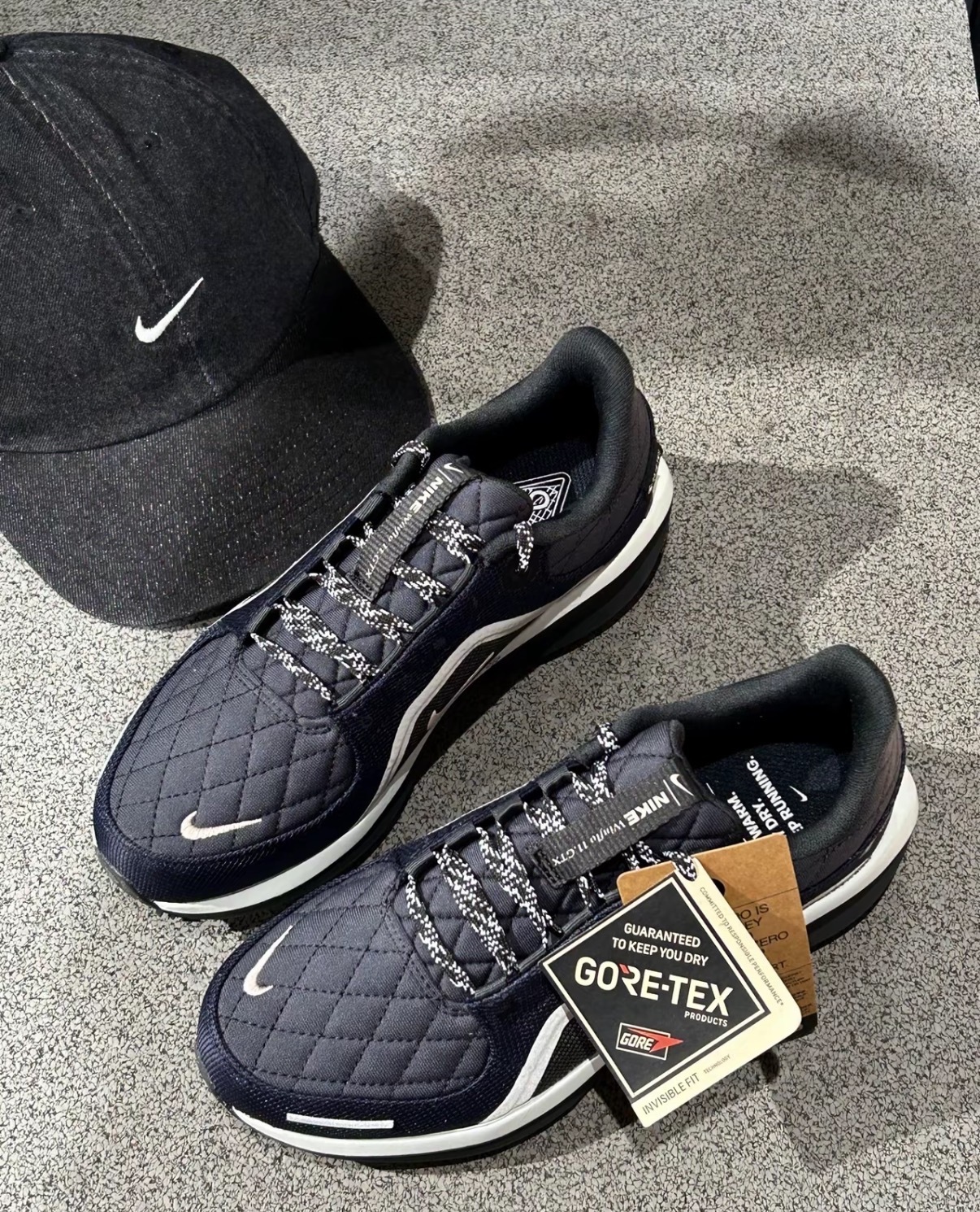 女鞋 NIKE W AIR WINFLO 11 GTX GORE-TEX 藍 防水 回彈 運動鞋【FQ1359-400】