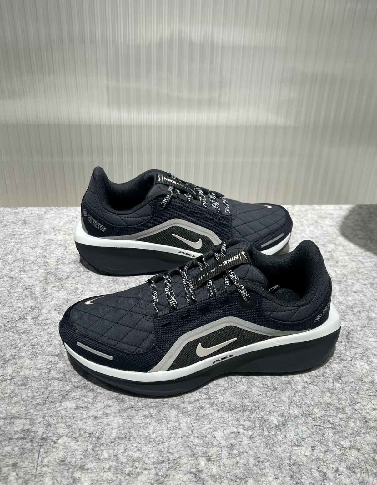 女鞋 NIKE W AIR WINFLO 11 GTX GORE-TEX 藍 防水 回彈 運動鞋【FQ1359-400】