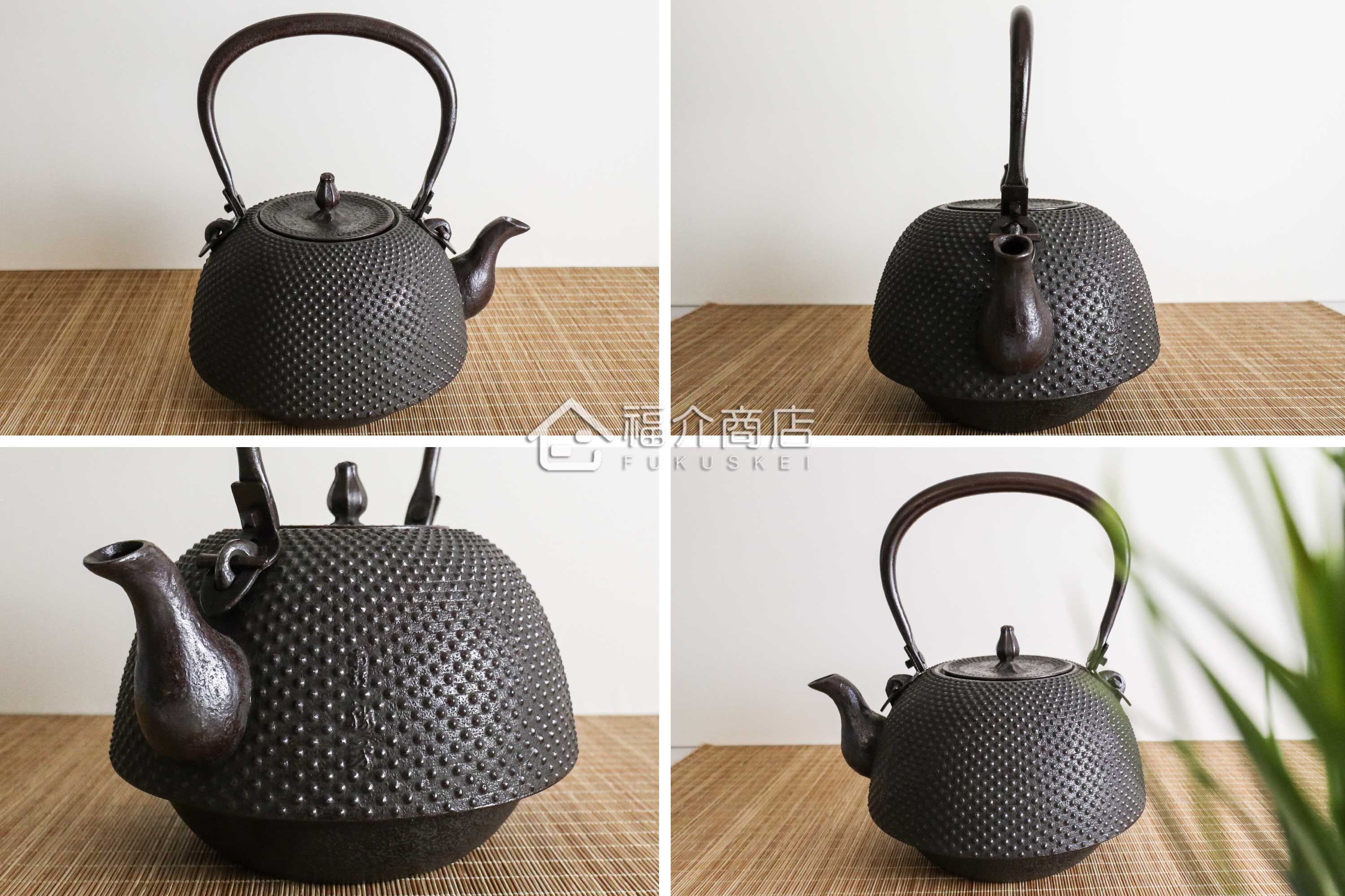 煮水泡茶用的日本製鑄鐵茶壺