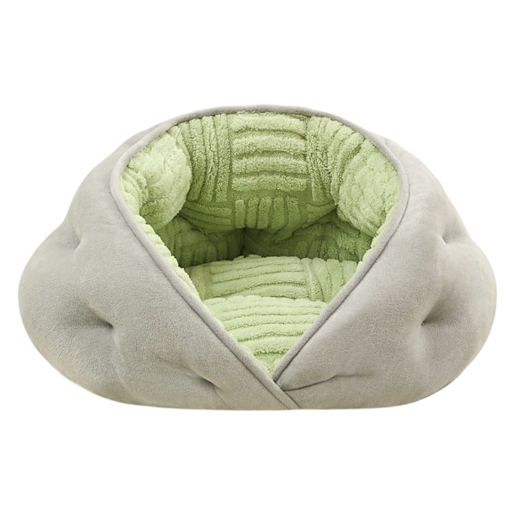 環抱式半封閉安心保暖窩 (綠色)