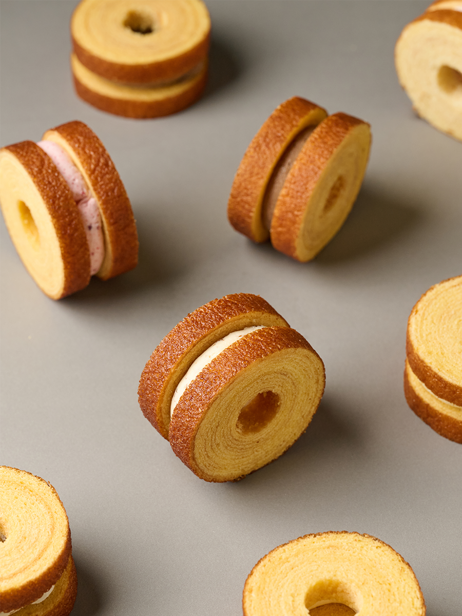 德式年輪厚夾心(六入)禮盒【生乳】