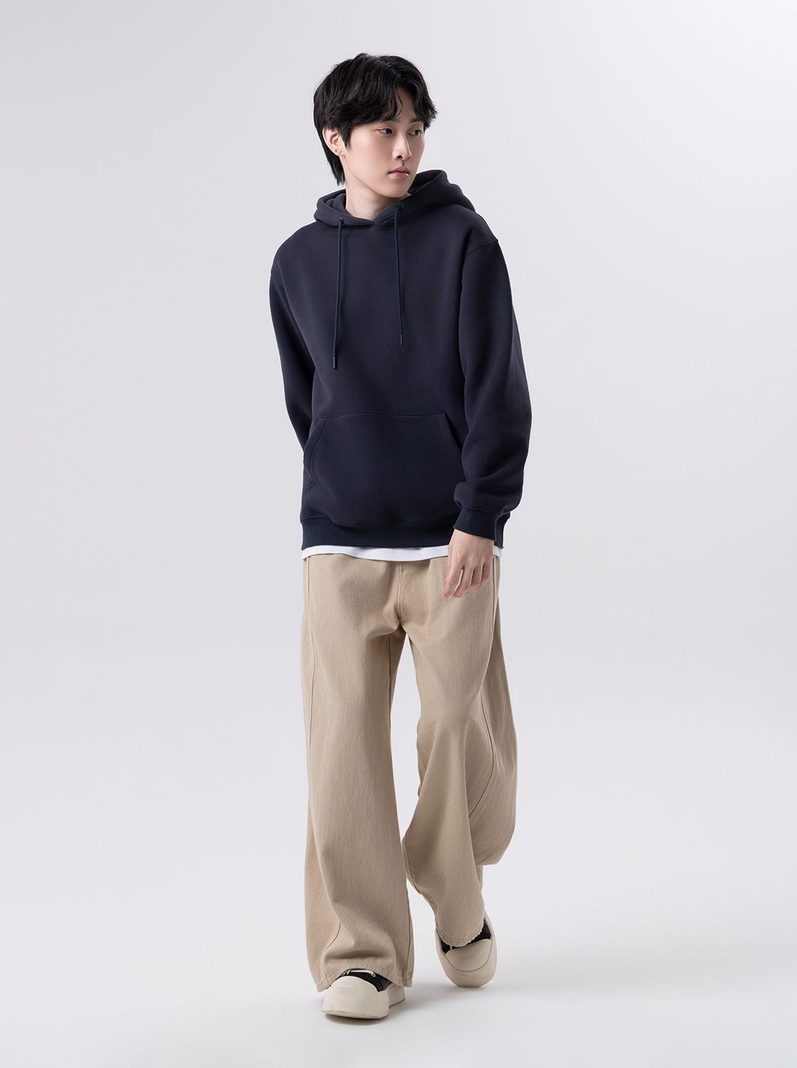 【期間限定】經典百搭重刷毛帽T【有加大尺碼】