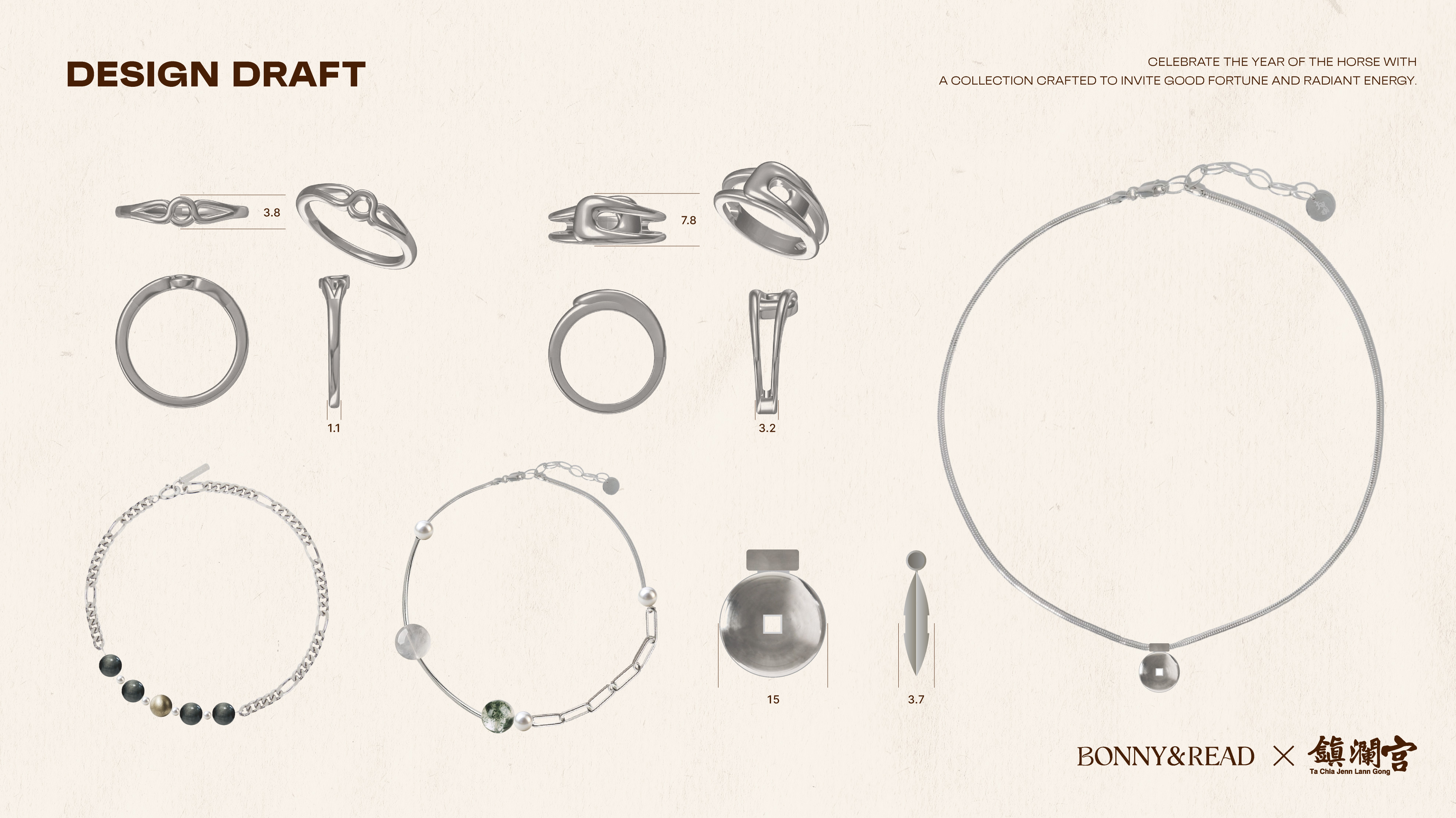 開運防小人天然水晶飾品 - BONNY & READ飾品