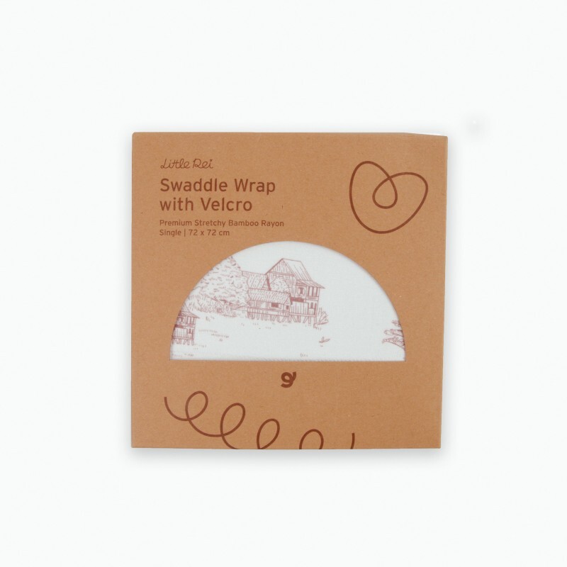 Little Rei - 包巾 魔術貼款 (72X72CM)