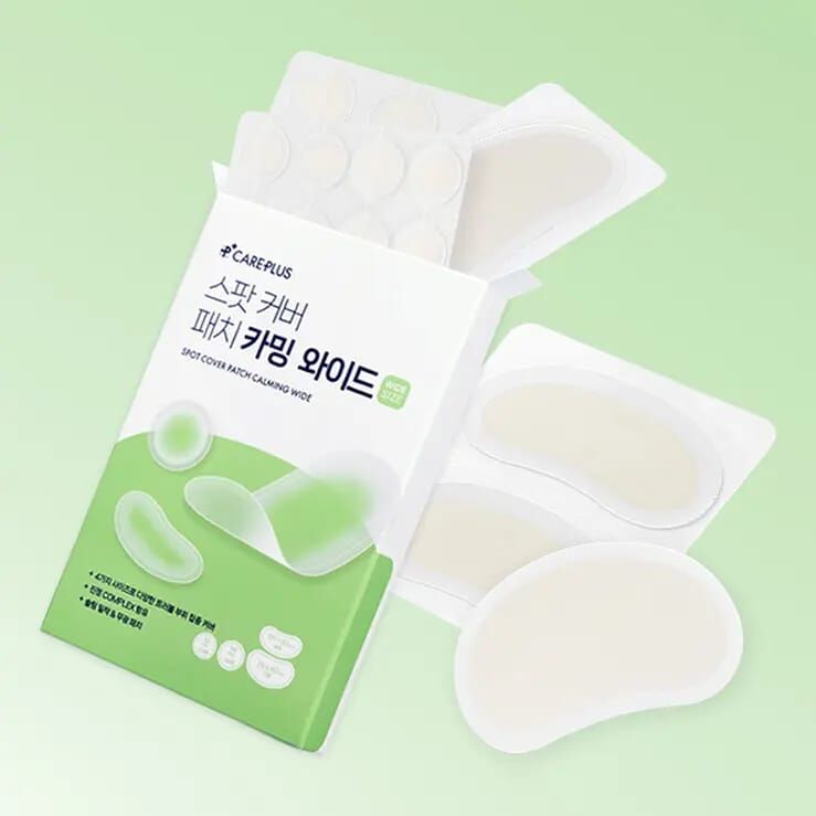 🫒Olive Young - Careplus 隱形痘痘暗瘡貼 (56枚入)