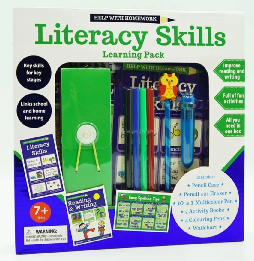 清货 Literacy Skills Learning Pack 盒子被压到