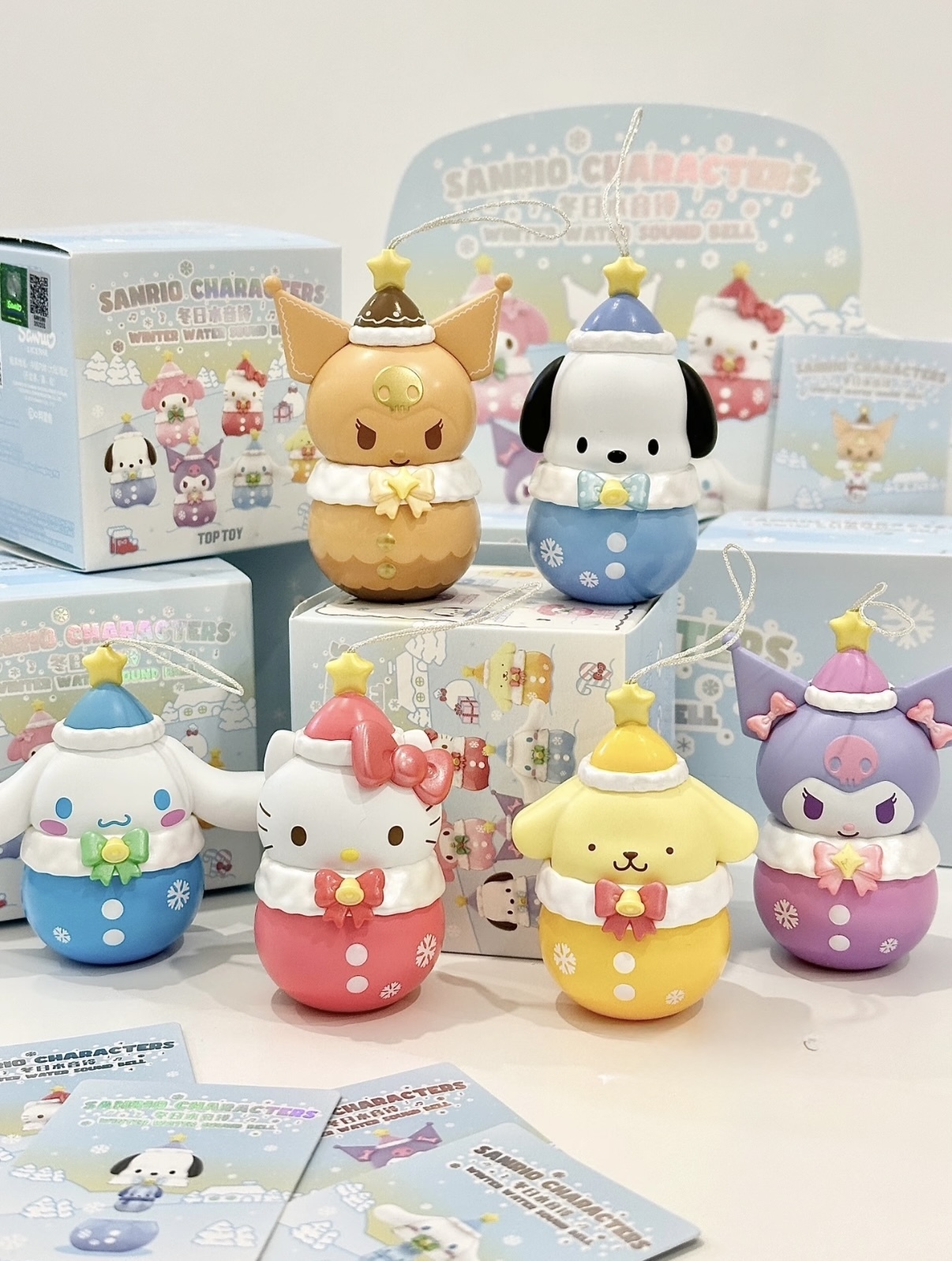 SANRIO 三麗鷗聖誕冬日水音鈴盲盒