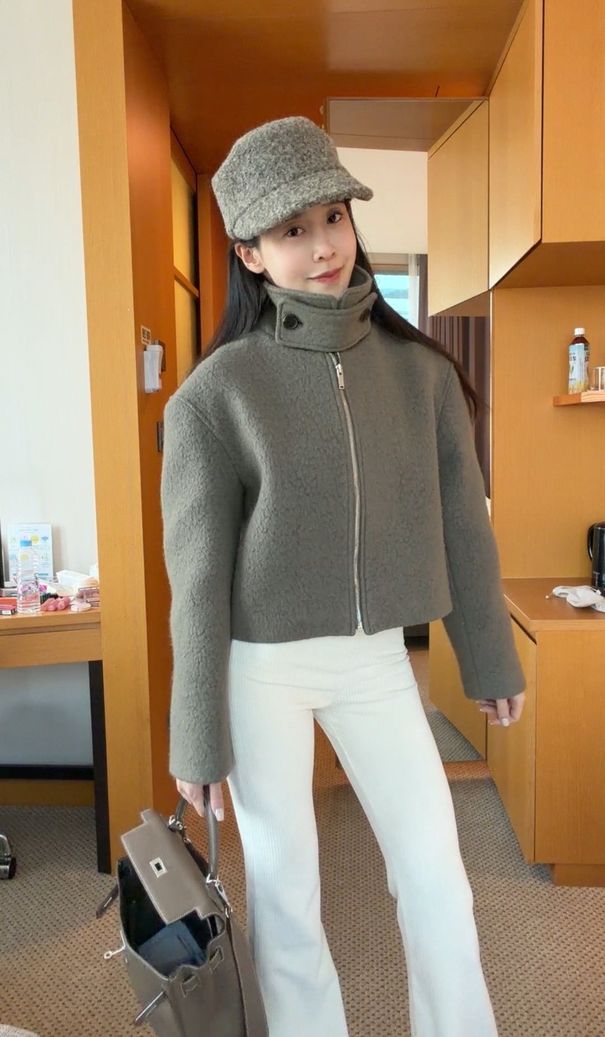 ｜韓國｜英倫風毛呢帽