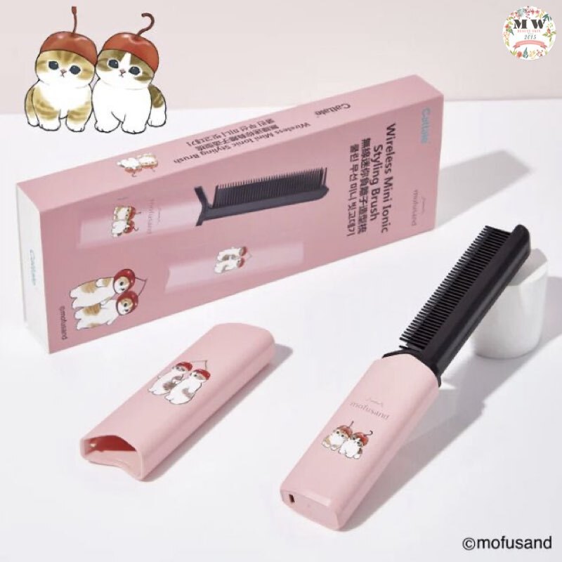 Cattale Mofusand 無線迷你負離子直髮梳【香港行貨】
