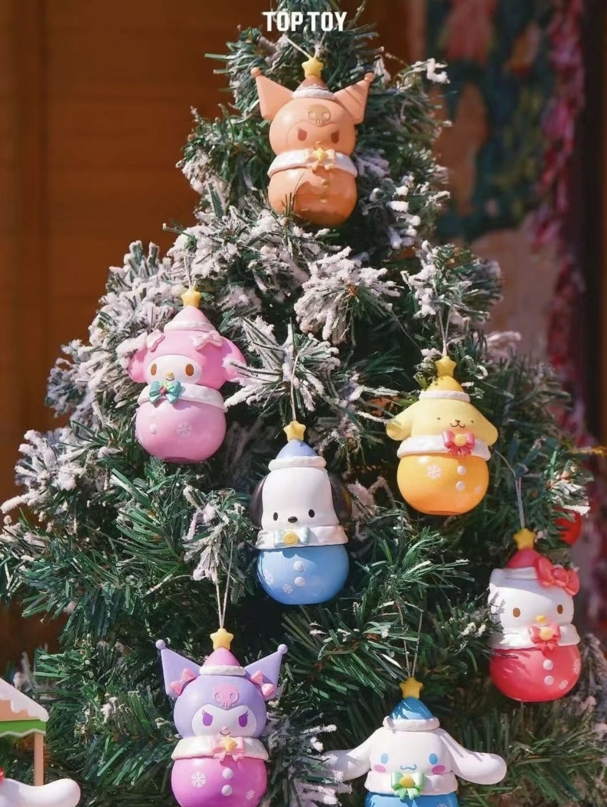 SANRIO 三麗鷗聖誕冬日水音鈴盲盒