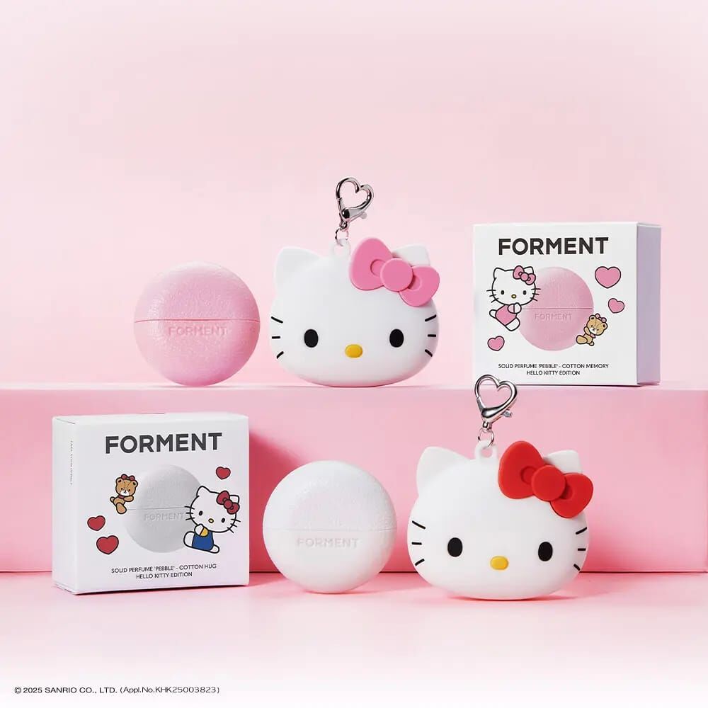*最後現貨特價* 🫒Olive Young - Forment HelloKitty 聯名的固體香膏吊飾 (限定)