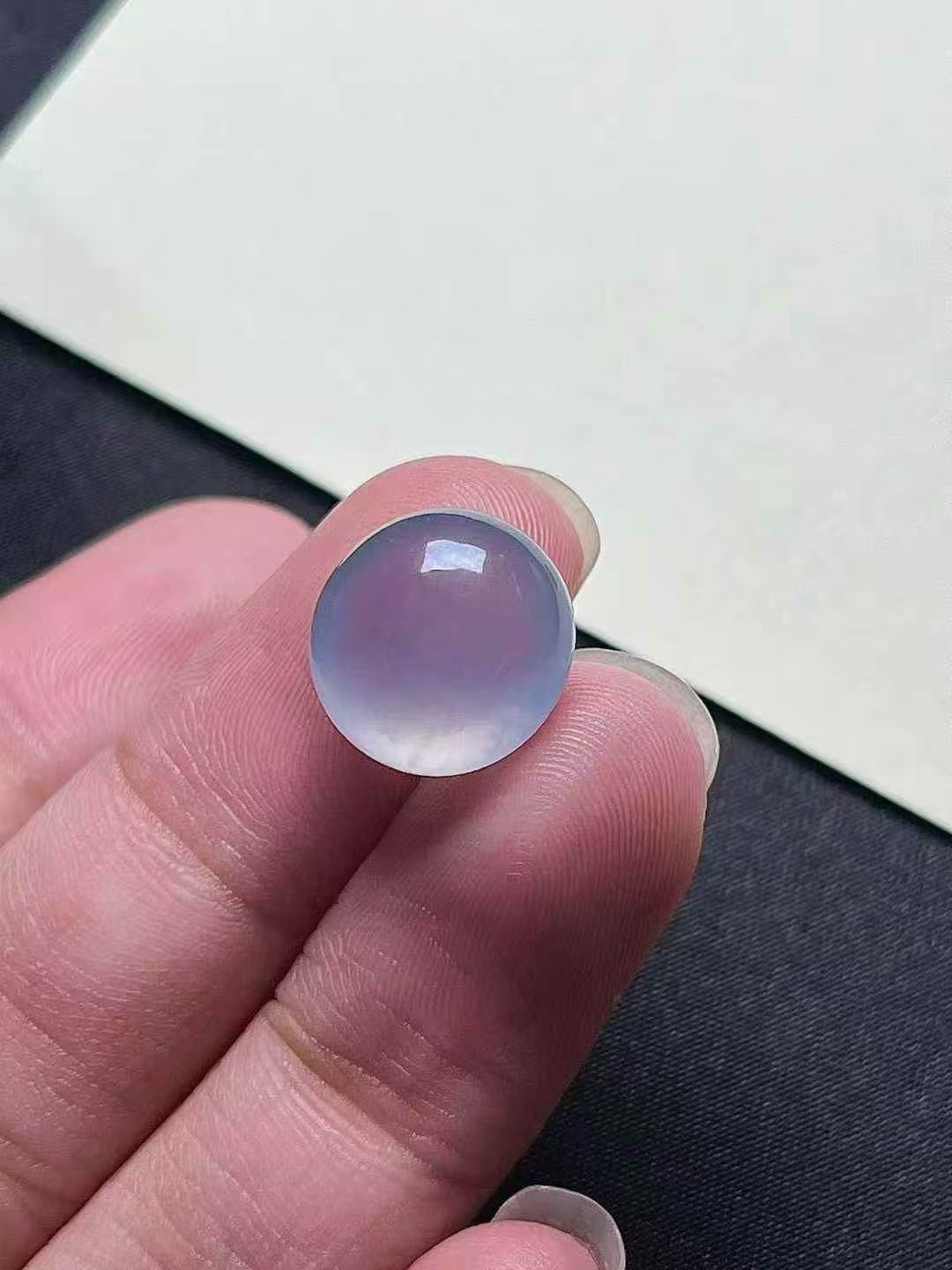 112634 翡翠紫羅蘭蛋面