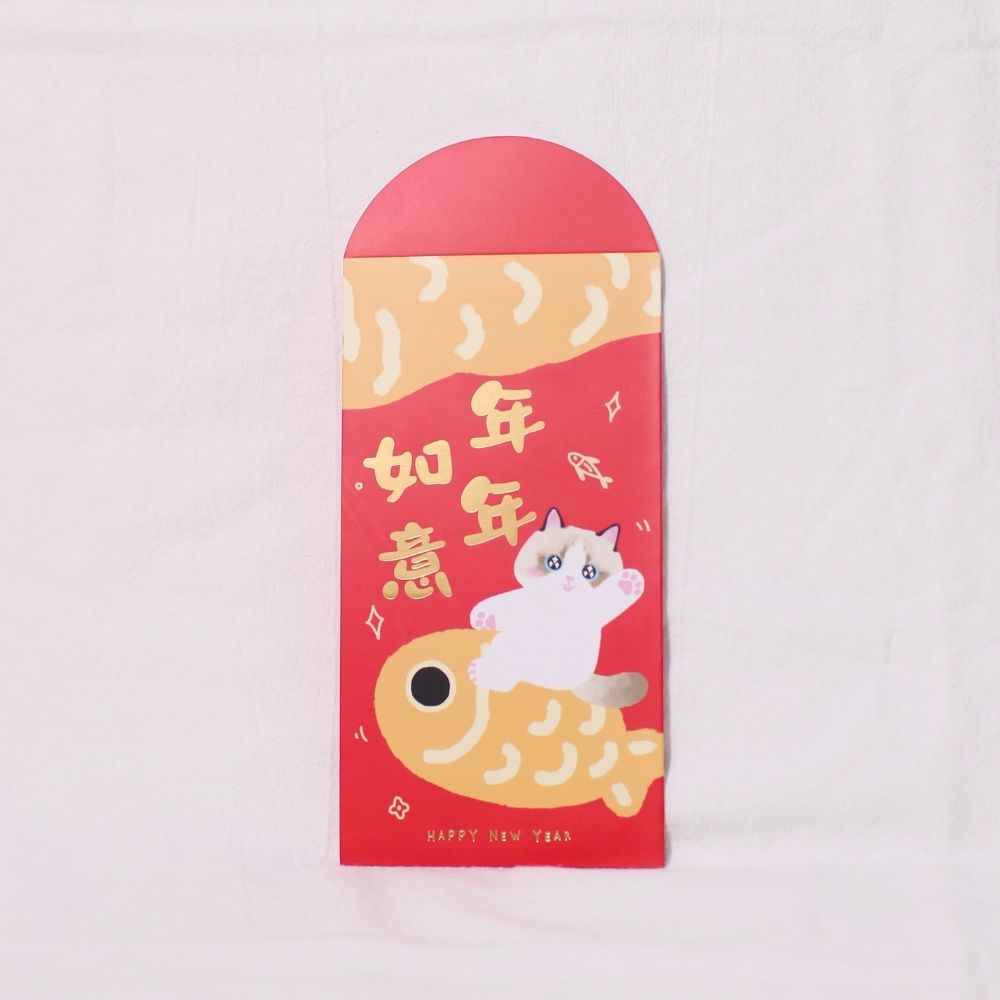 貓咪圖案紅包袋  2026紅包袋 貓咪紅包 貓奴 三花貓紅包袋 橘貓紅包袋 虎斑貓紅包袋