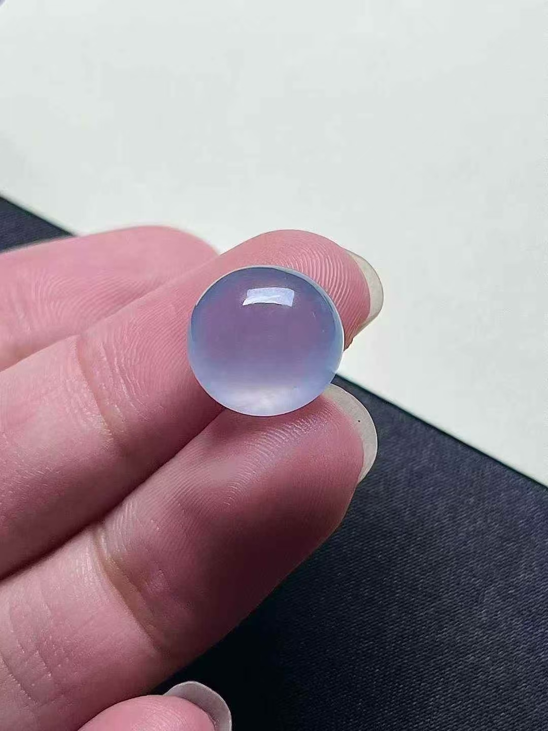 翡翠紫羅蘭蛋面,天然翡翠A玉, 緬甸玉, Jade, Jadeite