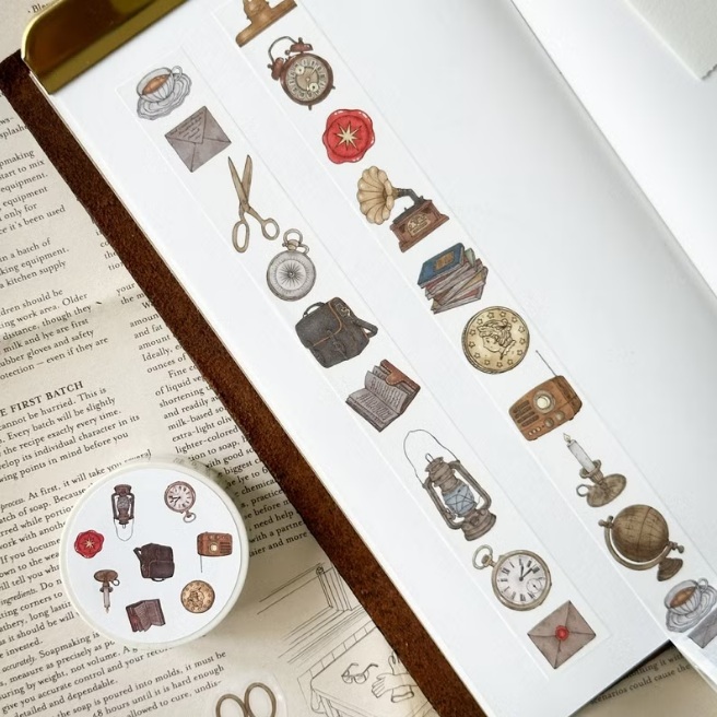 sho 小确幸．Vintage Objects 2cm和紙膠帶 整捲