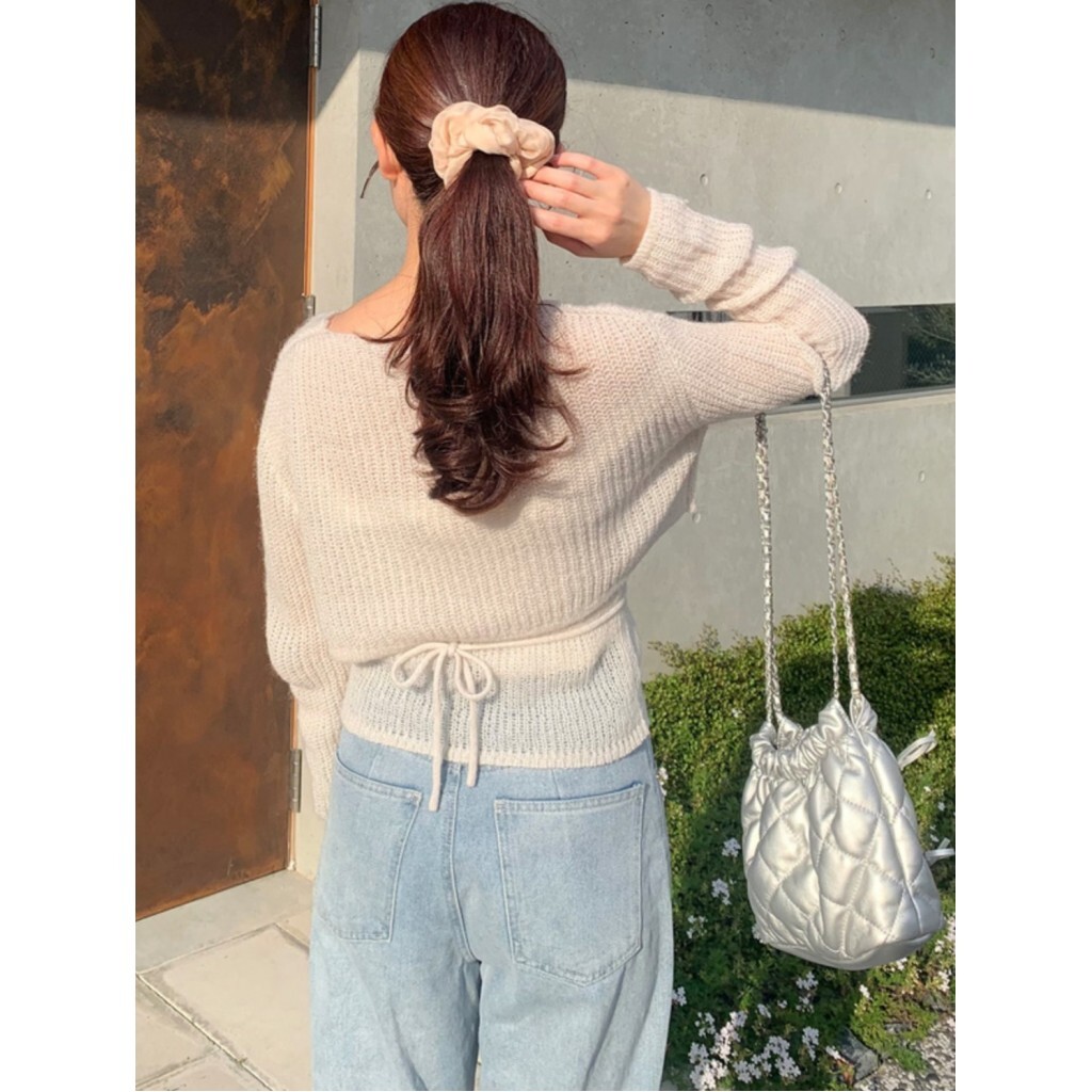 日本🇯🇵輕奢慵懶鏤空針織兩件式套裝 三色