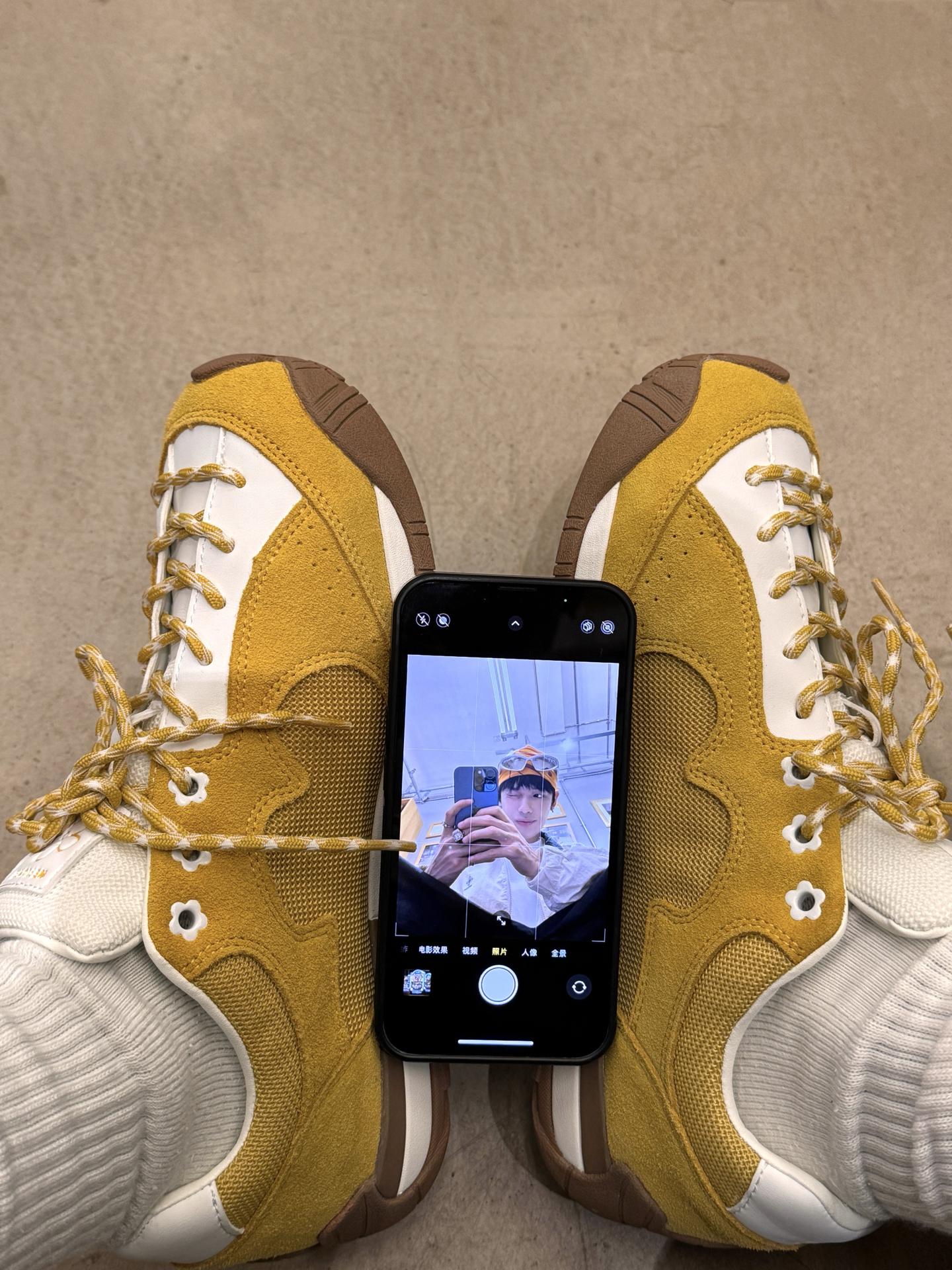 代購-WE FLOWER 小花鞋 增高 透氣防滑 復古休閒鞋 男女同款