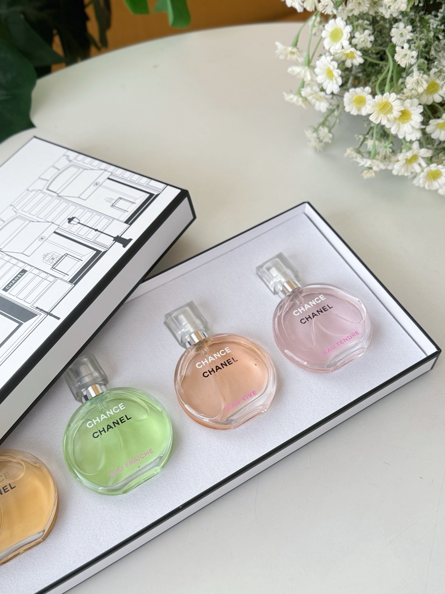 Chanel 邂逅系列香水30ml四件套