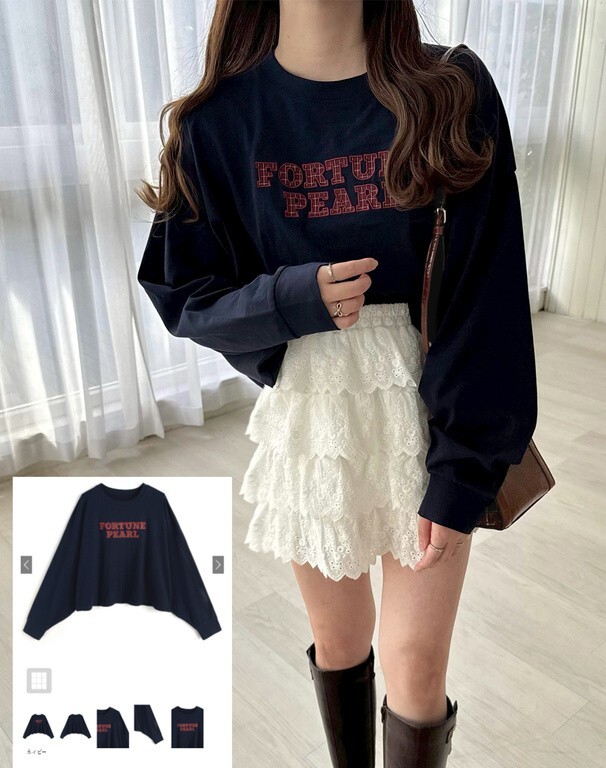 日本🇯🇵格紋字母LOGO上衣