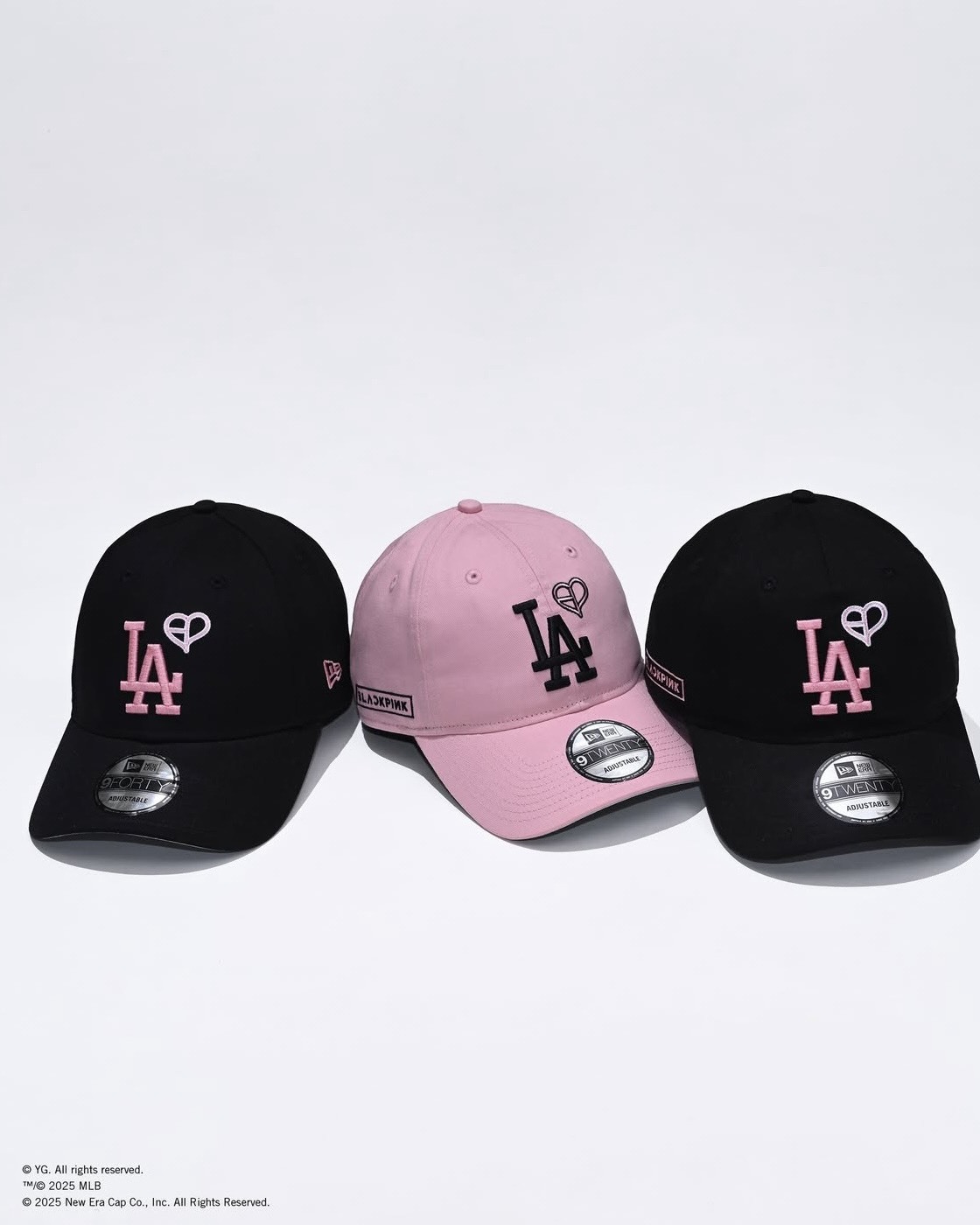 <三方聯名!> Blackpink x MLB x New Era 老帽 帽子 棒球帽 十二款