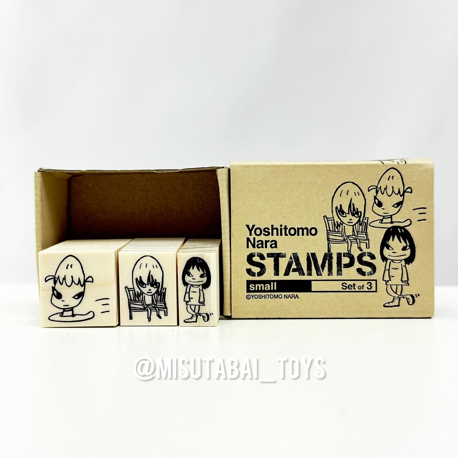 Yoshitomo Nara Small Stamps (Set of 3)