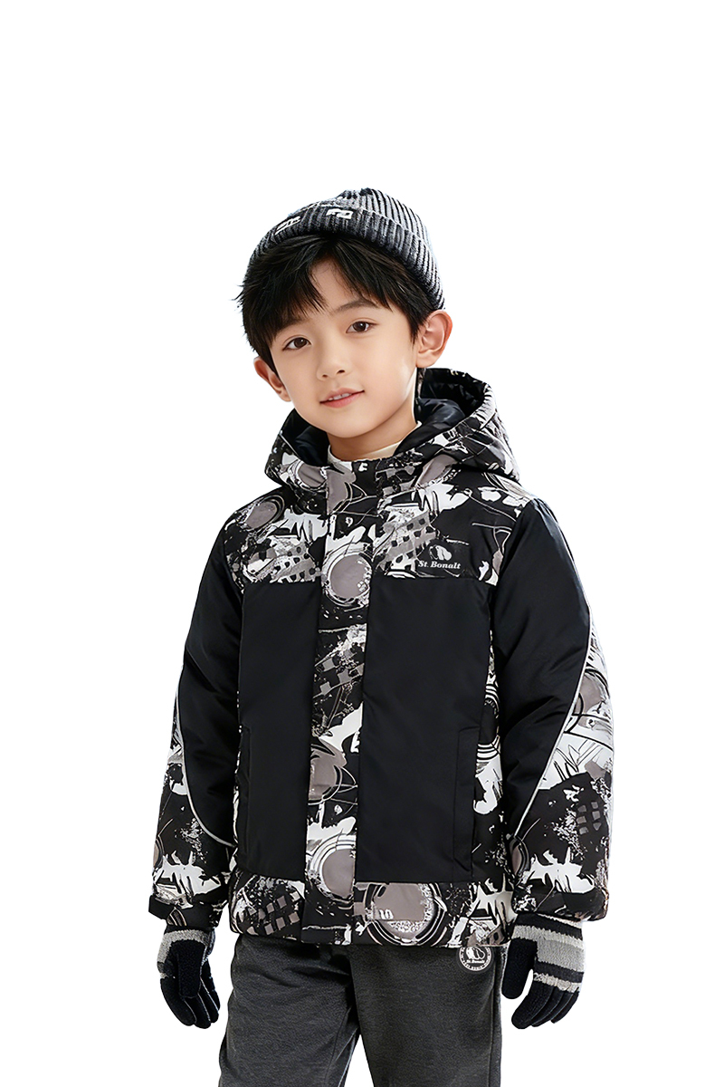 機能防風防水兩件式四合一衝鋒衣｜童款 8107