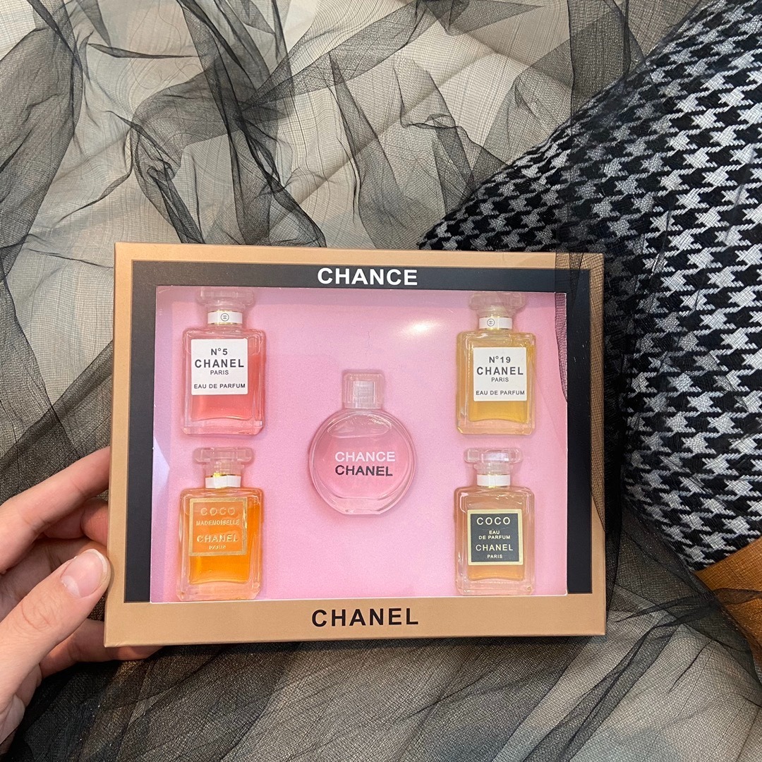 Chanel 迷你限量香水5件套裝  每枝7.5ml