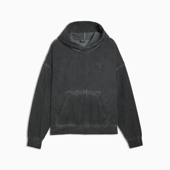 PUMA 帽T 流行系列 WASHED 深灰 仿舊 厚連帽T 中性 63527244