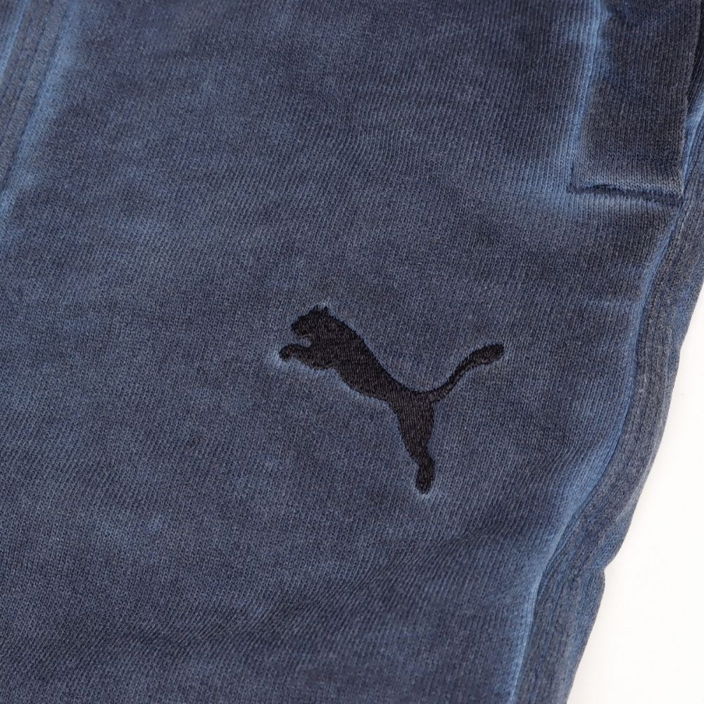 PUMA 長褲 流行系列 WASHED 深藍 仿舊 寬褲 中性 63527380