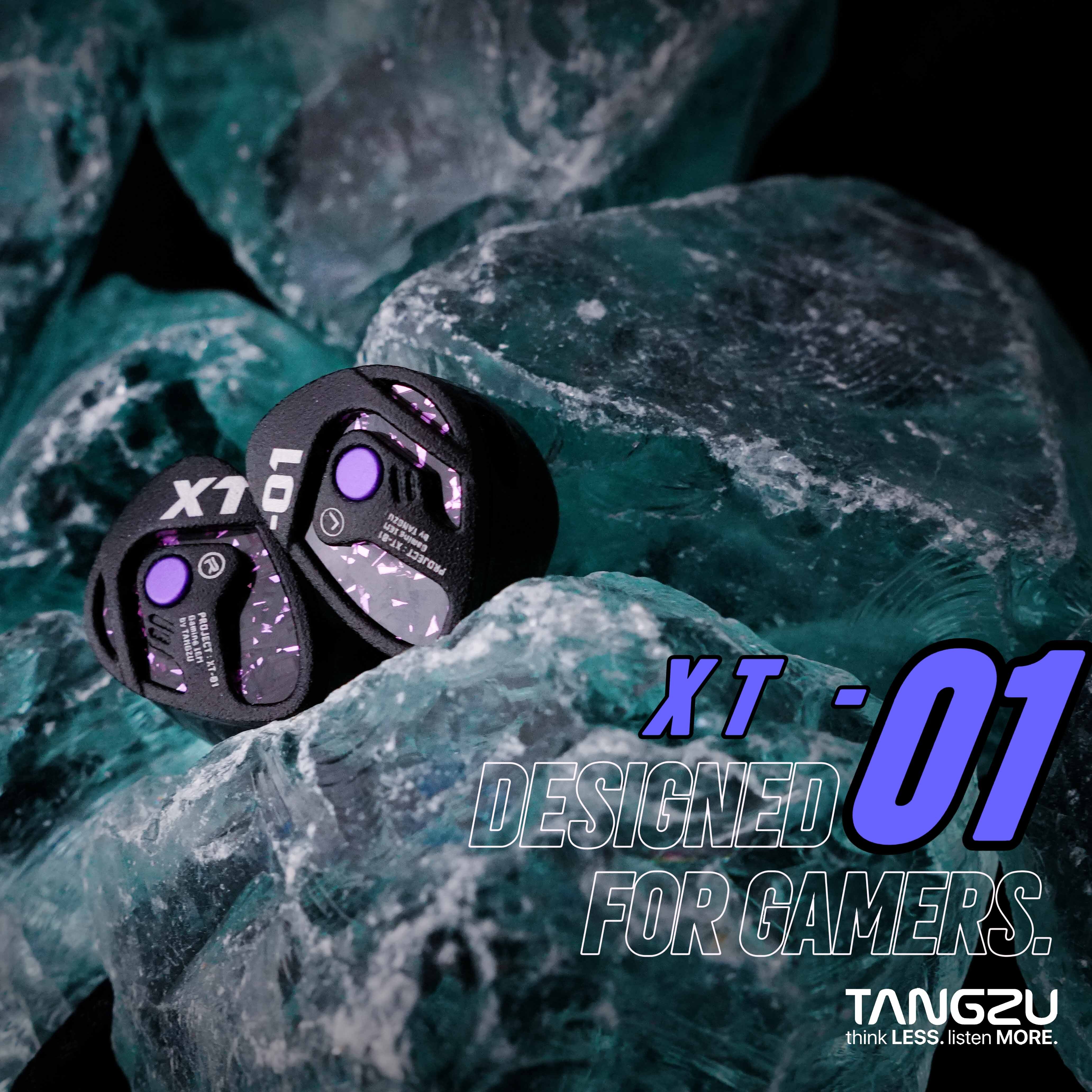 唐族薛濤10mm玻璃振膜單動圈入耳式電競耳機