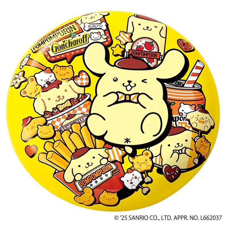 【預購】JN120223 Sanrio 布甸狗 情人節鐵盒朱古力 (10粒裝)