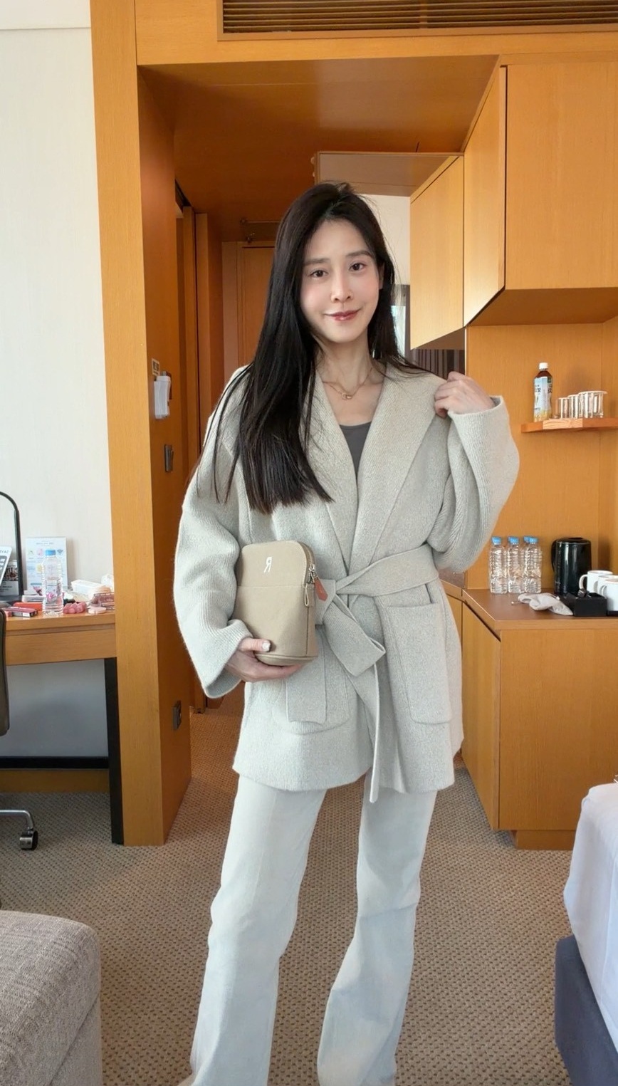 ｜韓國｜chilllll羊毛寬大衣*最後追加30件*