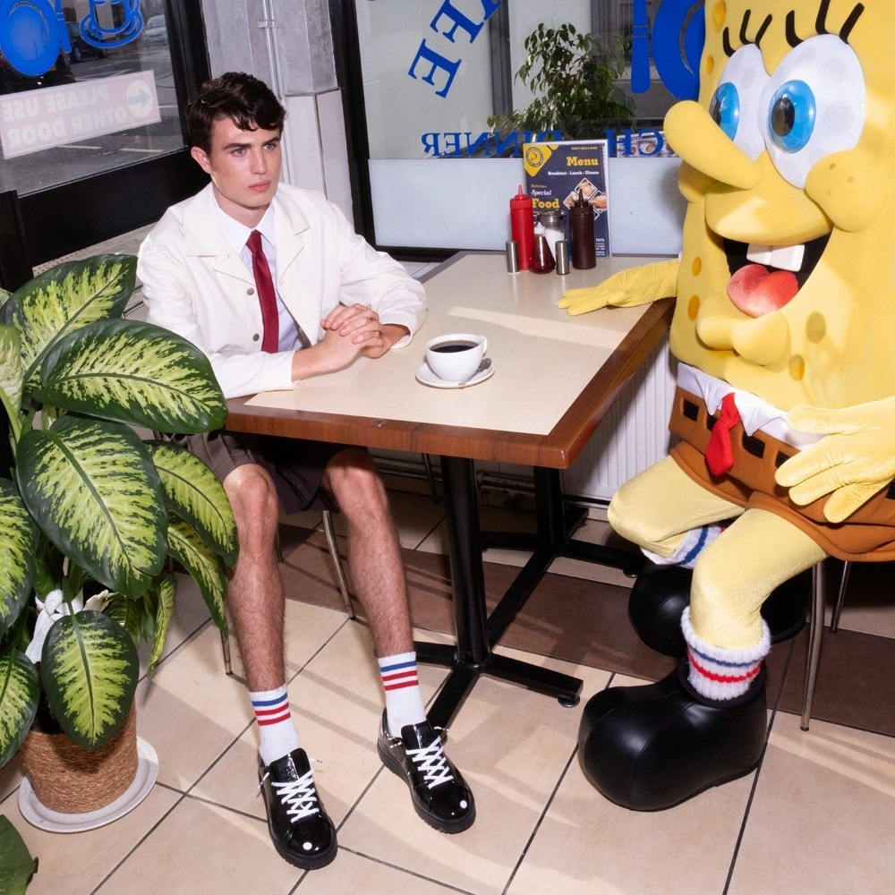 〈連線代購商品〉ADIDAS STAN SMITH FREIZEIT X SPONGEBOB 聯名款 海綿寶寶 皮鞋 休閒鞋【JQ6779】