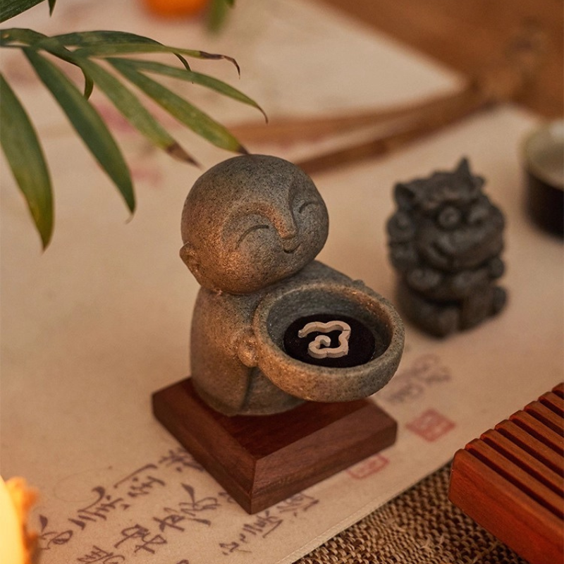 小和尚薰香爐