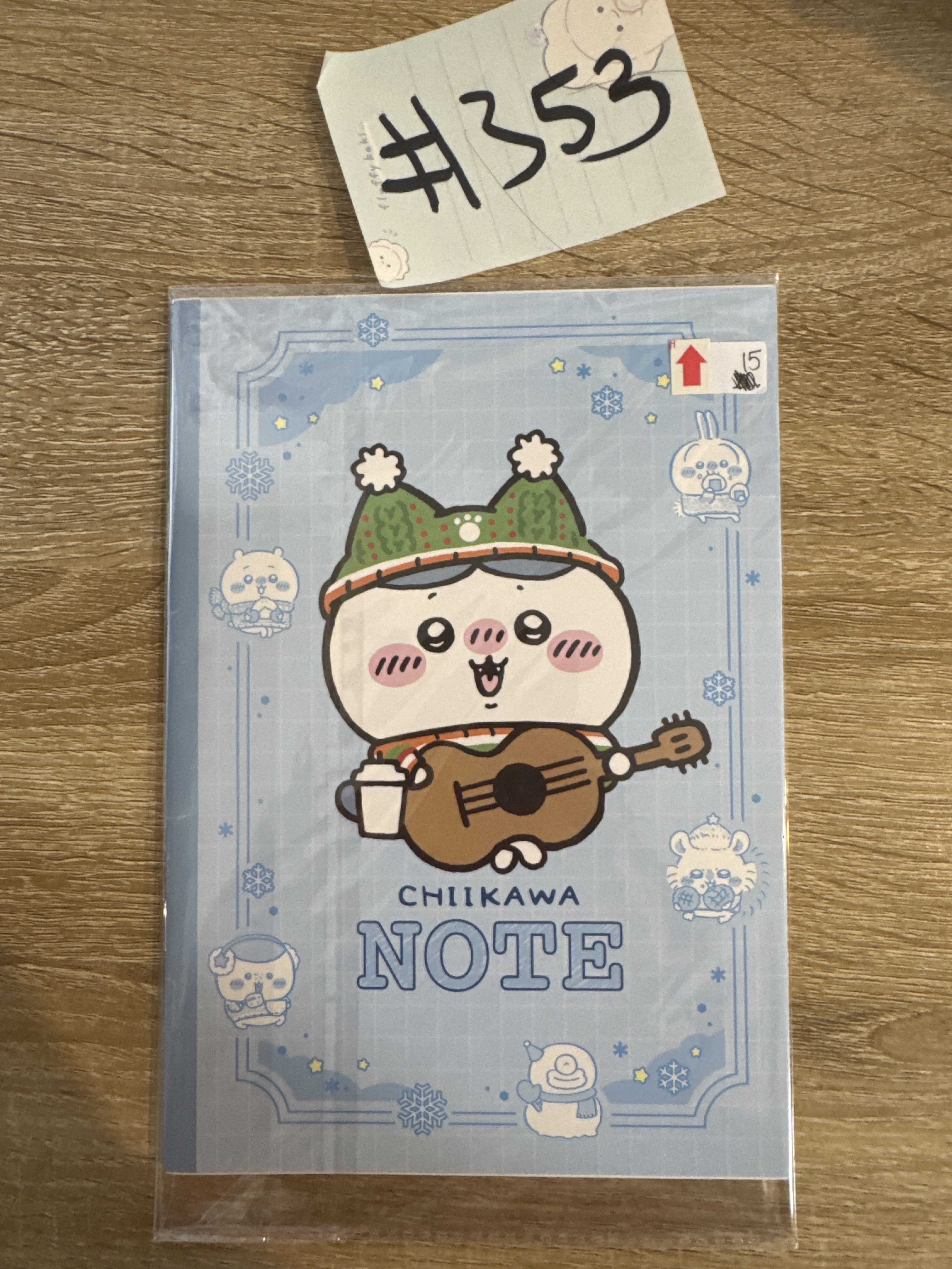 CHIIKAWA  八字貓 NOTEBOOK 背瑕#353