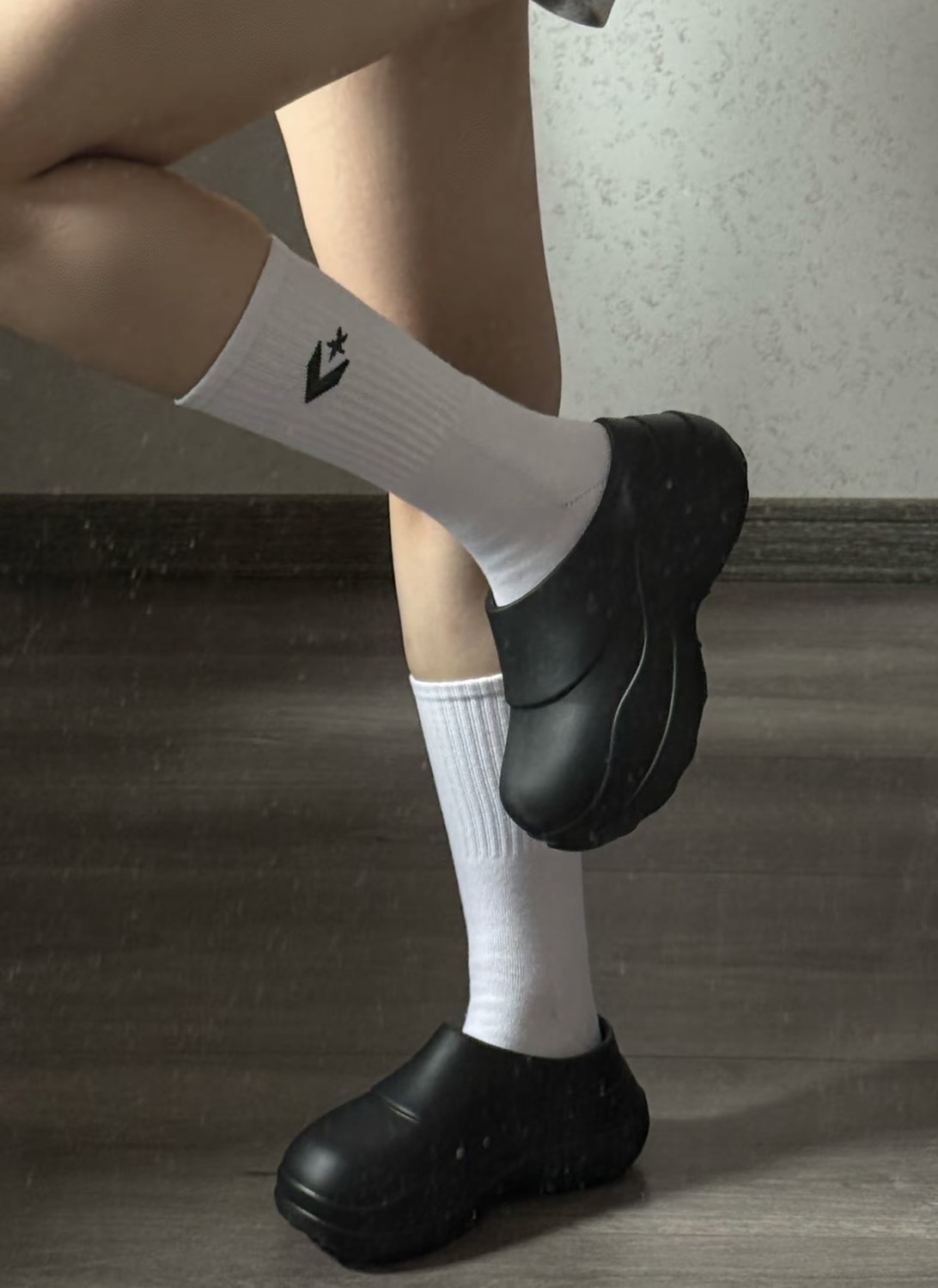 <✨無痛入手必買穿搭鞋💪>DOUNKOL 厚底 防水穆勒鞋 三色