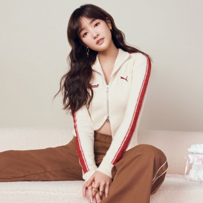 PUMA 外套 流行系列 RETRO TAPE 米白 立領 合身 針織外套 女 63571987