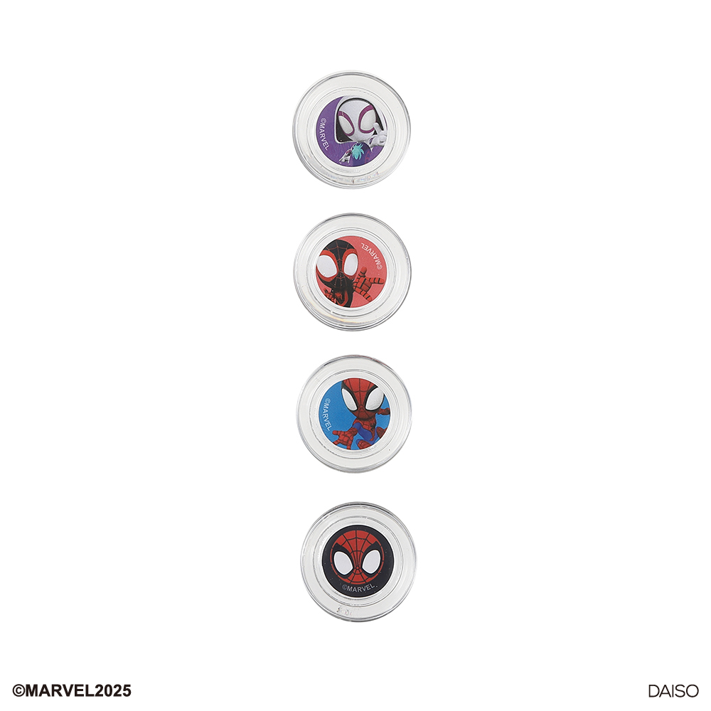 事務用磁鐵/蜘蛛人 4入