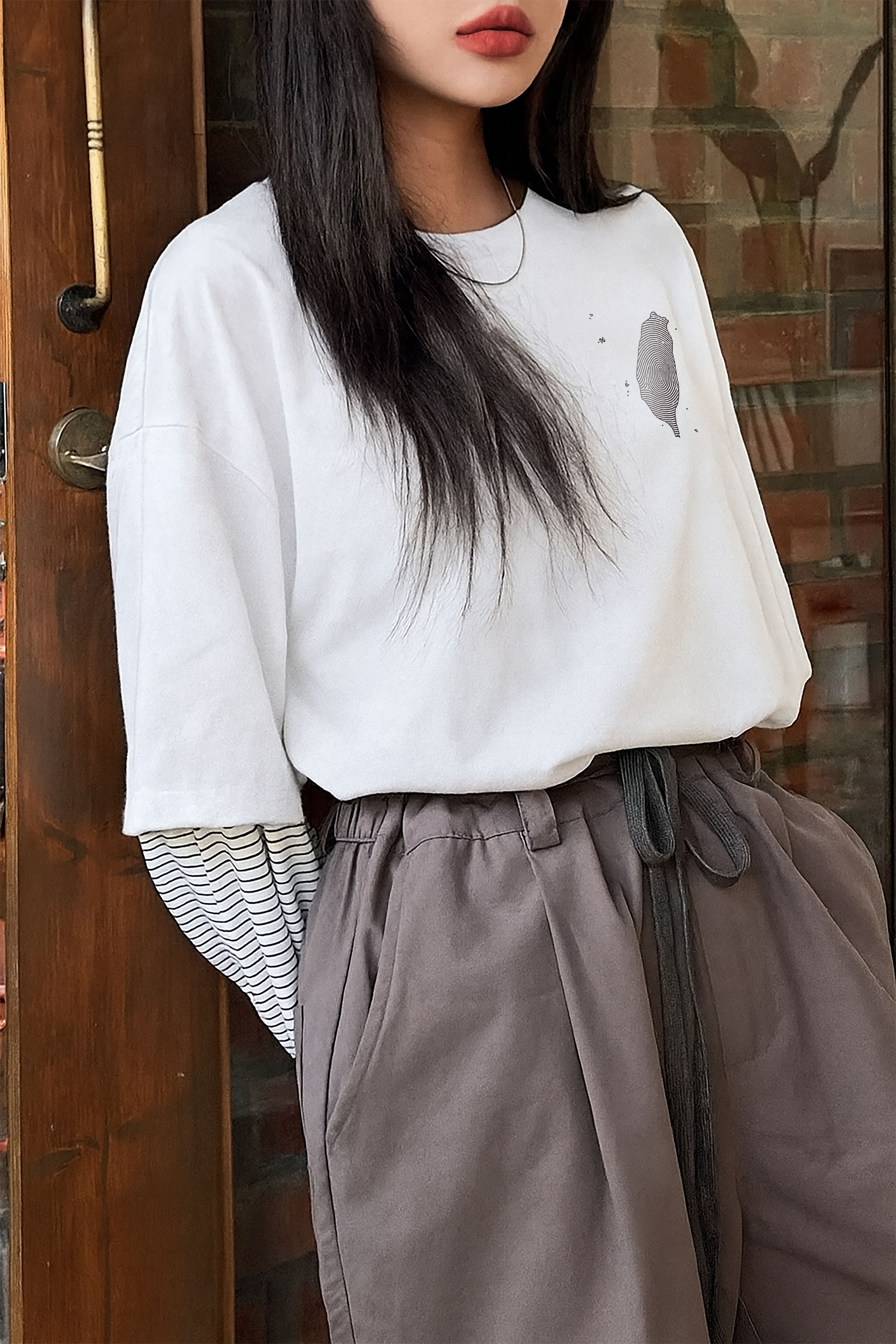 BDK.製造 - 指紋臺灣 - 短T〈BDK2527〉