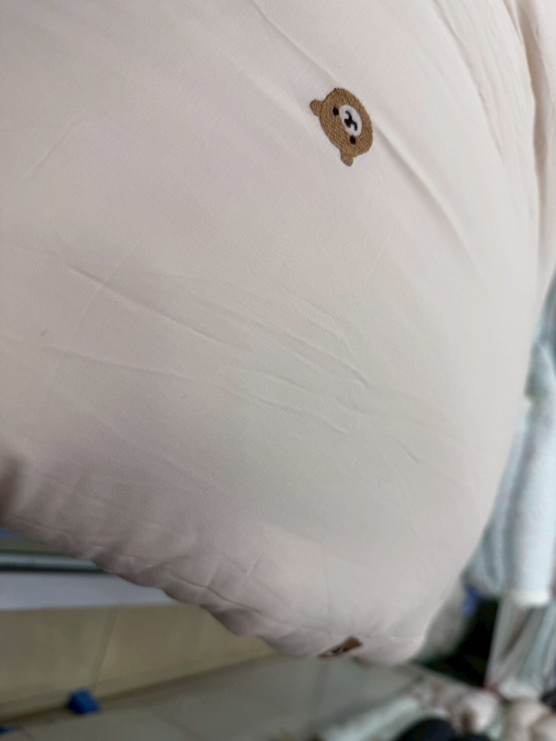 D85厚款刺繡小熊四季被