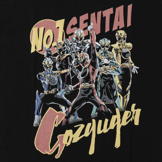 241954 Pbandai 預訂 2026/1月 東映ヒーローTシャツ　ナンバーワン戦隊ゴジュウジャー