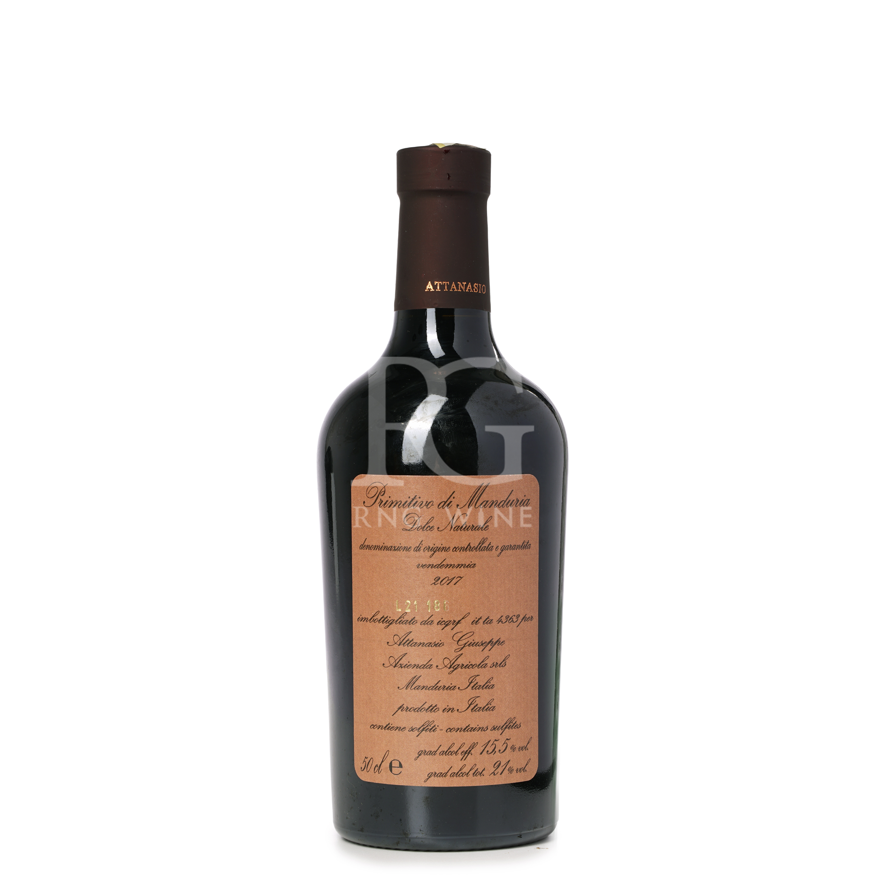 Attanasio Primitivo di Manduria Dolce Naturale Passito 2017 (500ml)