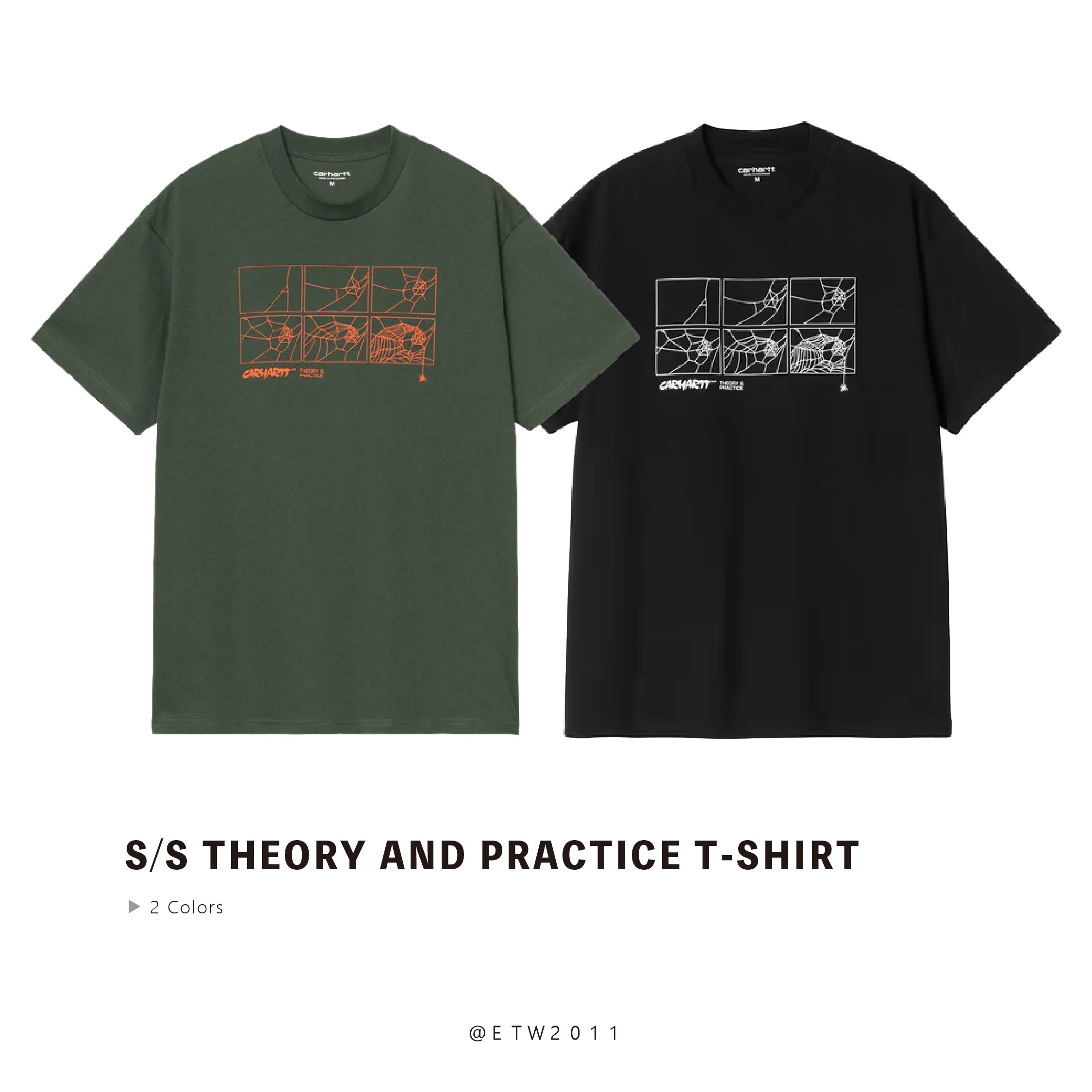 ☆ETW☆【EASY TO WEAR】CARHARTT WIP S/S Theory And Practice T-Shirt 卡哈 歐版