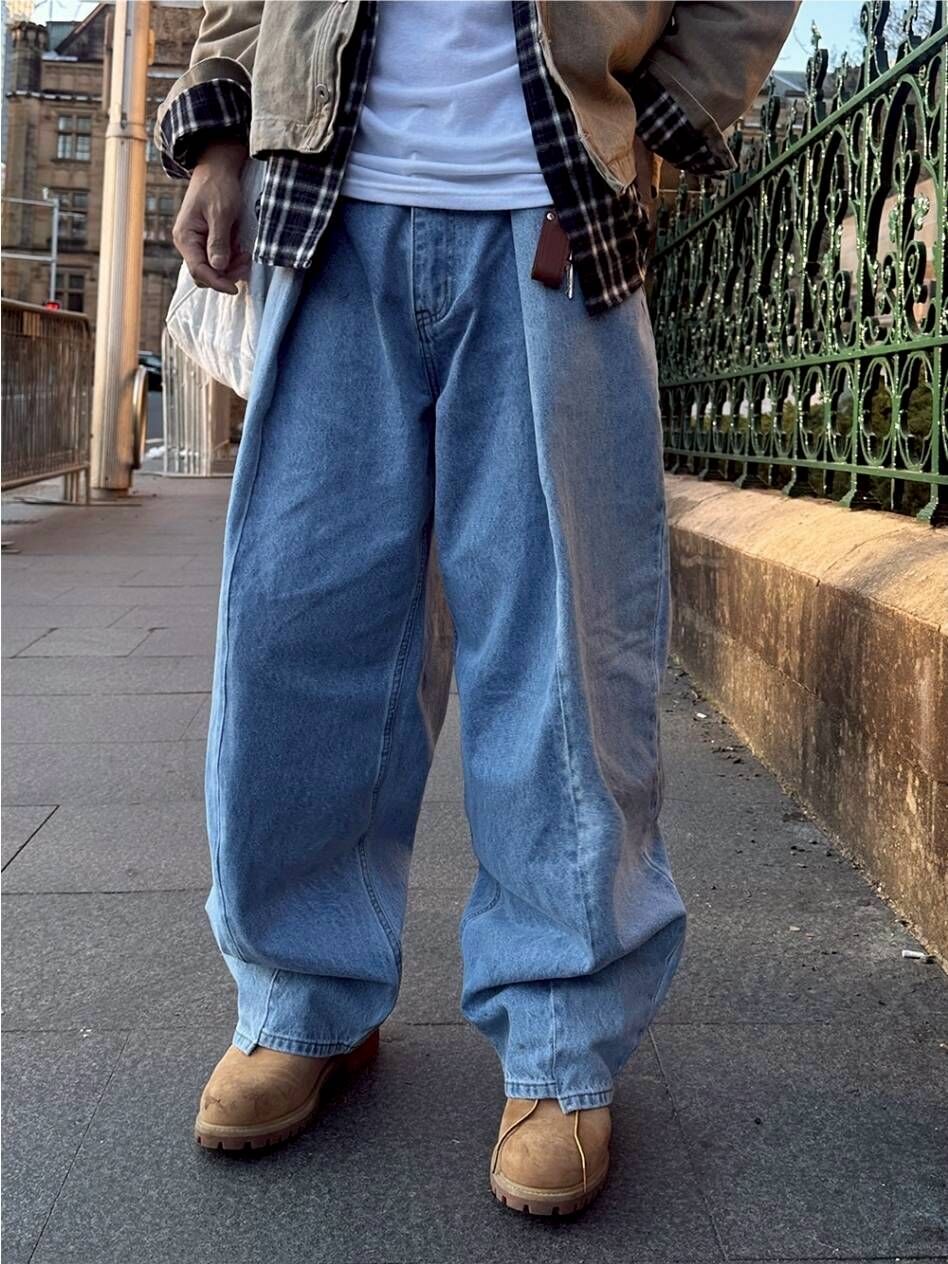 Wayne Rework 氣球牛仔褲