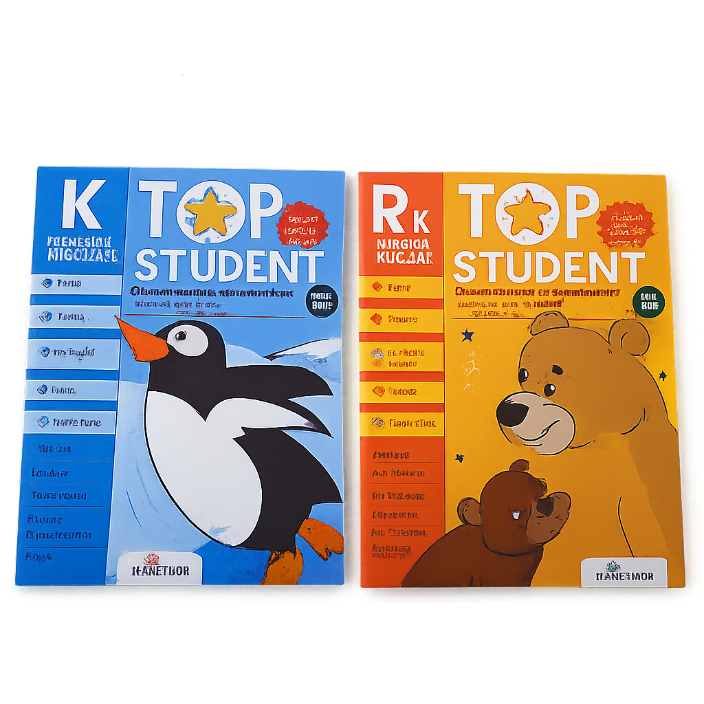Evan Moor Top Student Prek+ K 2 Books
