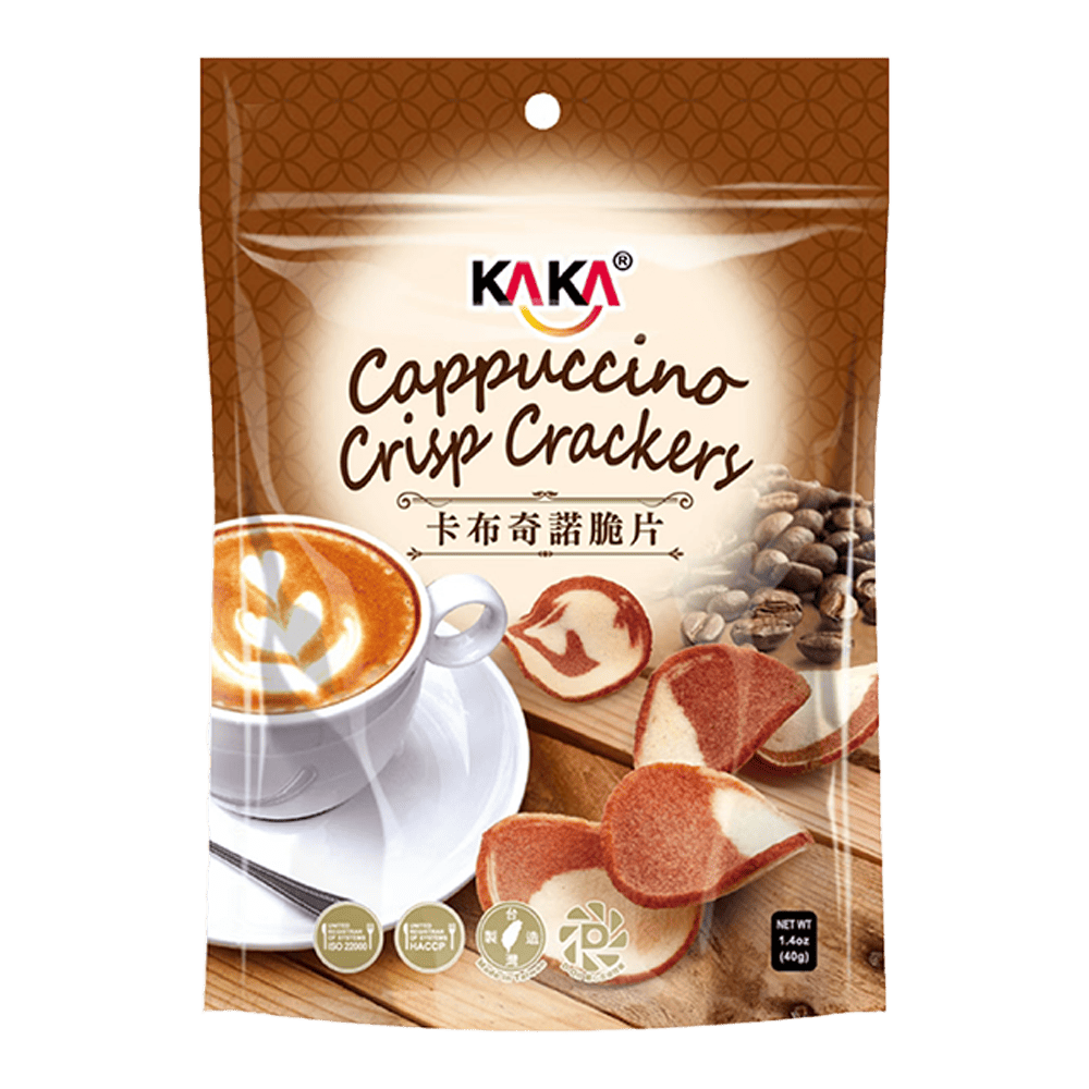 【KAKA】卡布奇諾脆片40g/包
